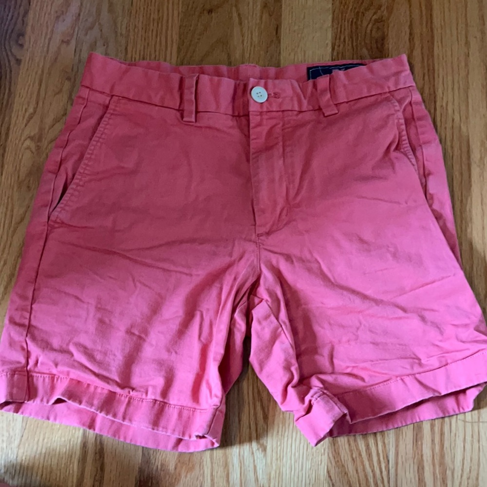 Men’s vineyard vines breaker shorts pink size 28